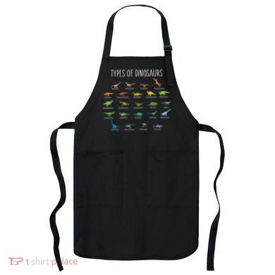 Types of Dinosaurs Apron