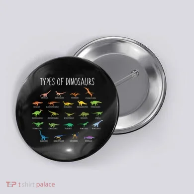 Types of Dinosaurs Button
