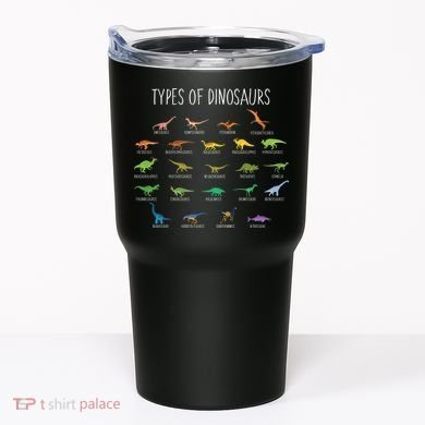 Types of Dinosaurs Tumbler