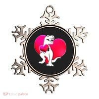 Tyrannosaurus Rex Valentine Heart Dinosaur  Ornament thumb 0