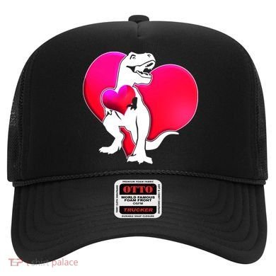 Tyrannosaurus Rex Valentine Heart Dinosaur  Hat