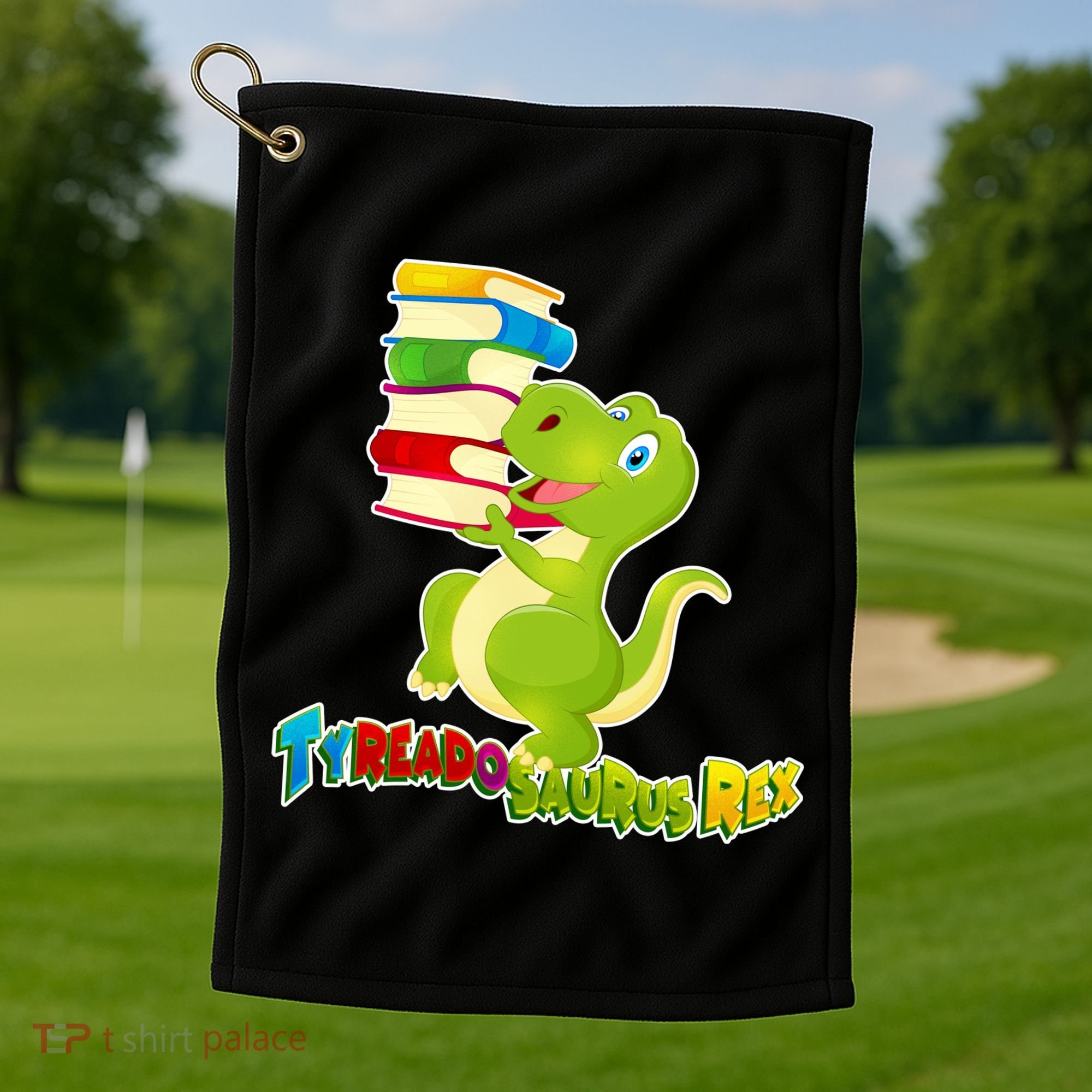 Tyreadosaurus Rex Golf Towel