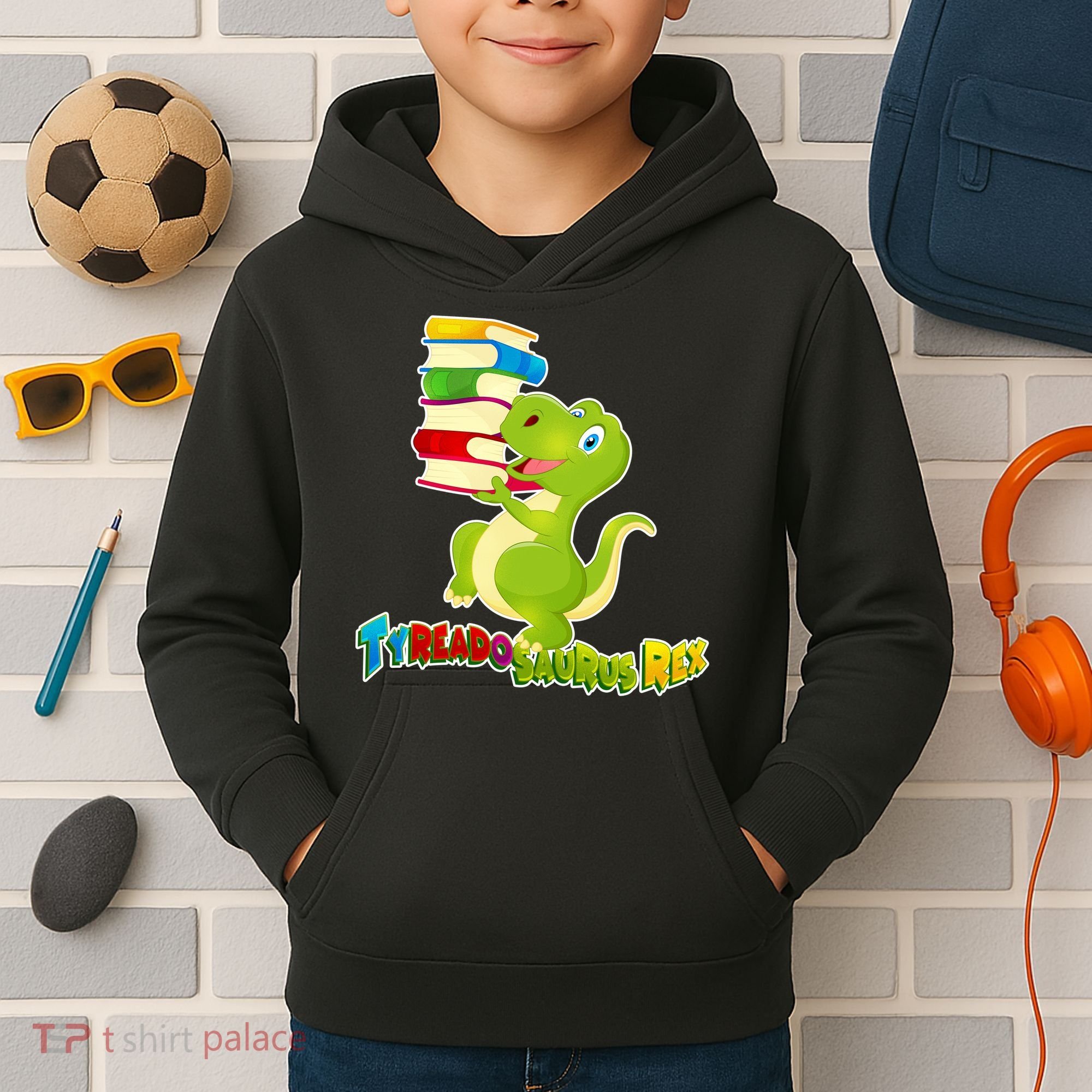 Tyreadosaurus Rex Kids Hoodie