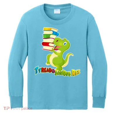Tyreadosaurus Rex Kids Long Sleeve Shirt