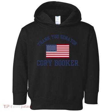 Thank You Senator Cory Booker Toddler Hoodie