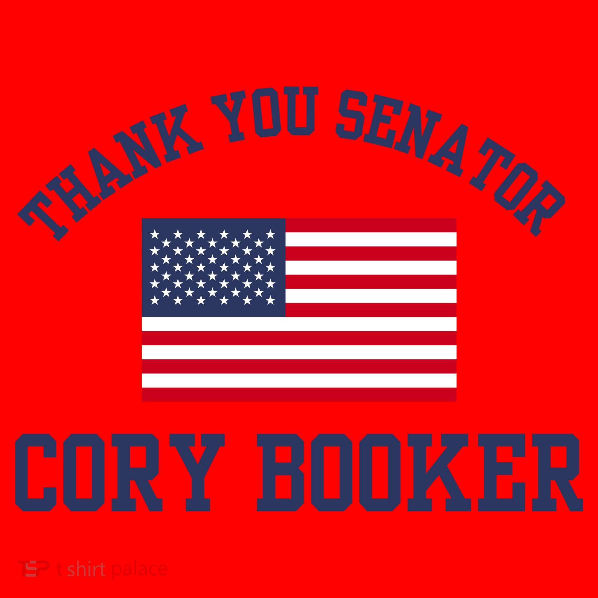 Thank You Senator Cory Booker Santa Hat