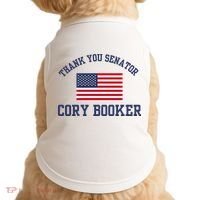 Thank You Senator Cory Booker Doggie Tank thumb 0