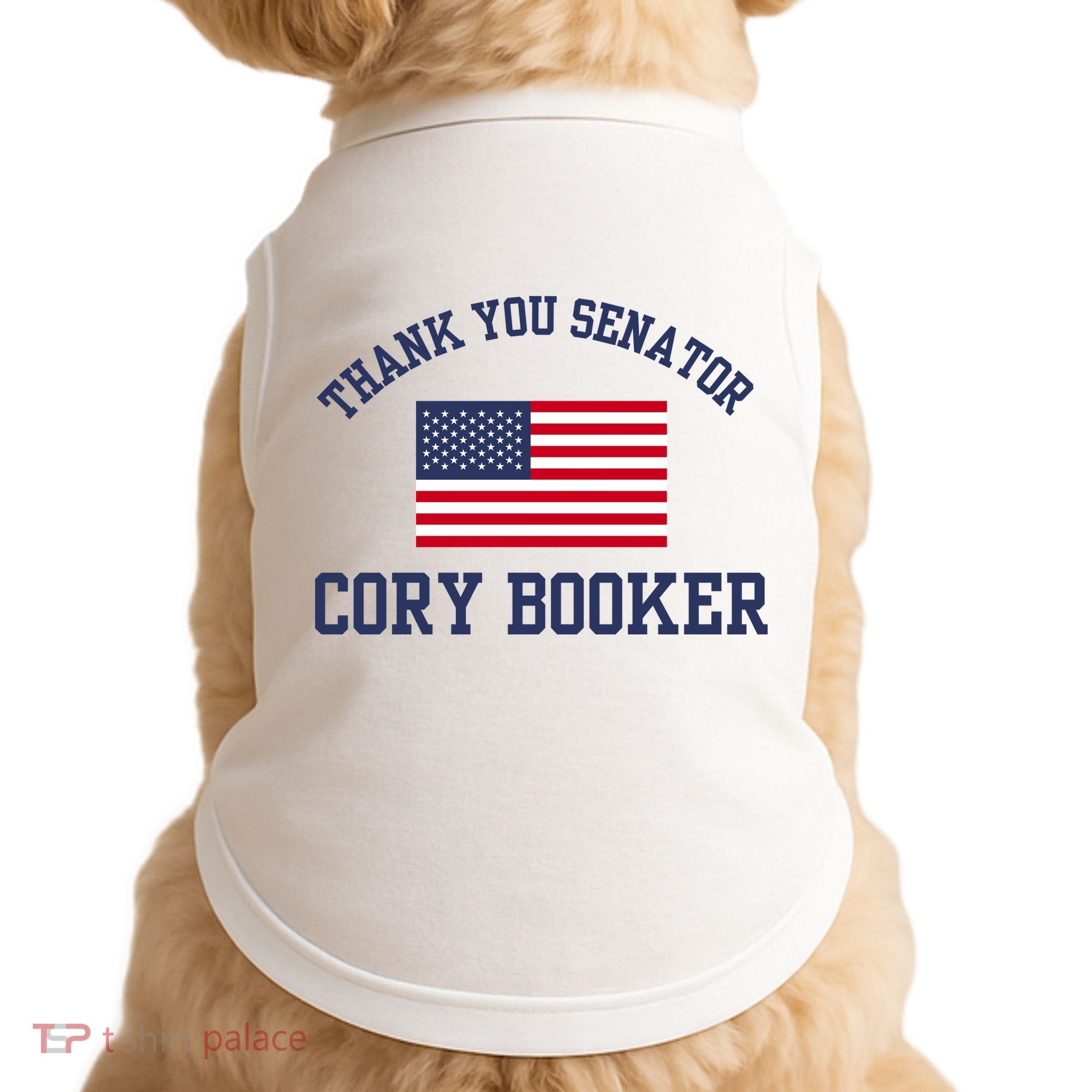 Thank You Senator Cory Booker Doggie Tank