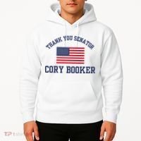 Thank You Senator Cory Booker Hoodie thumb 2