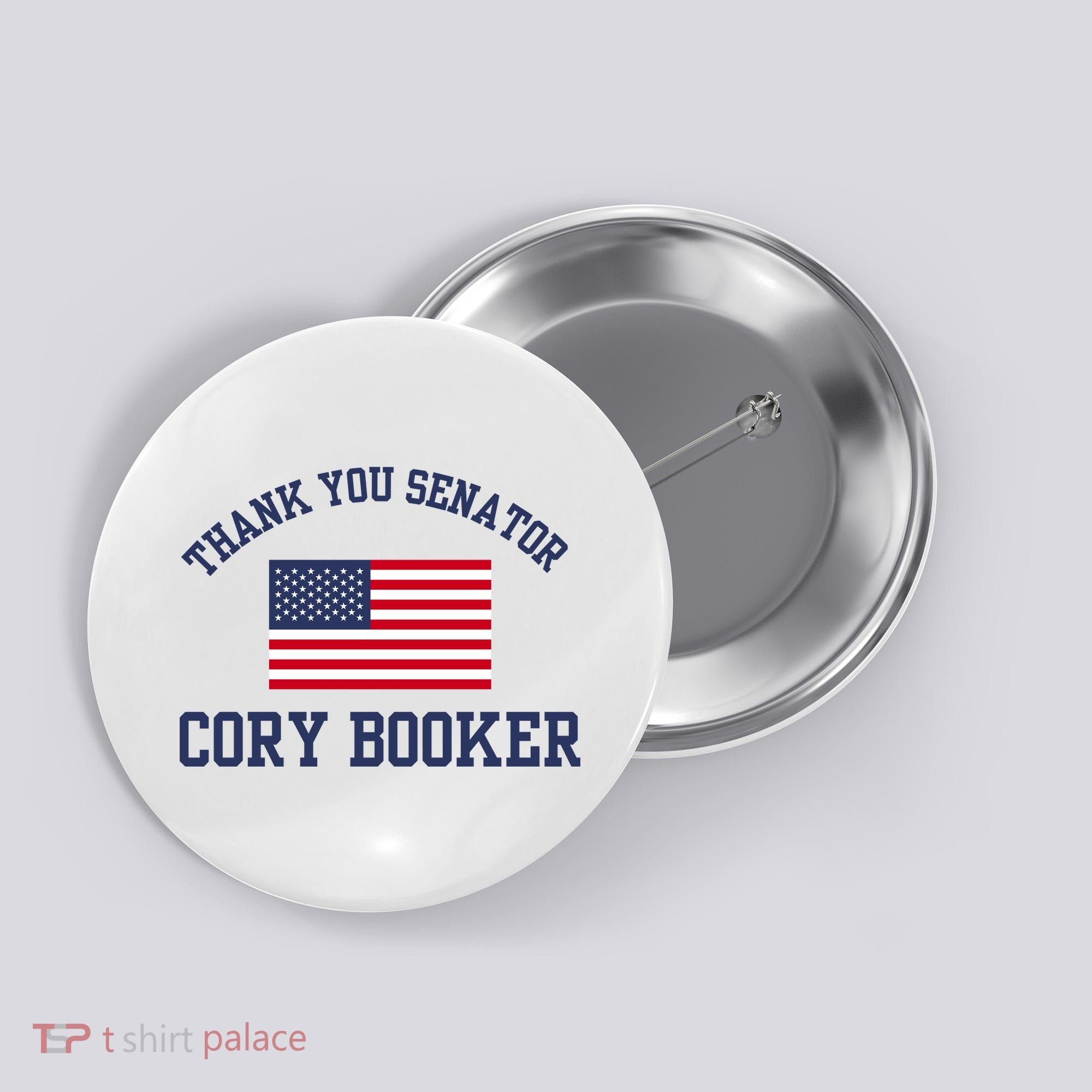 Thank You Senator Cory Booker Button