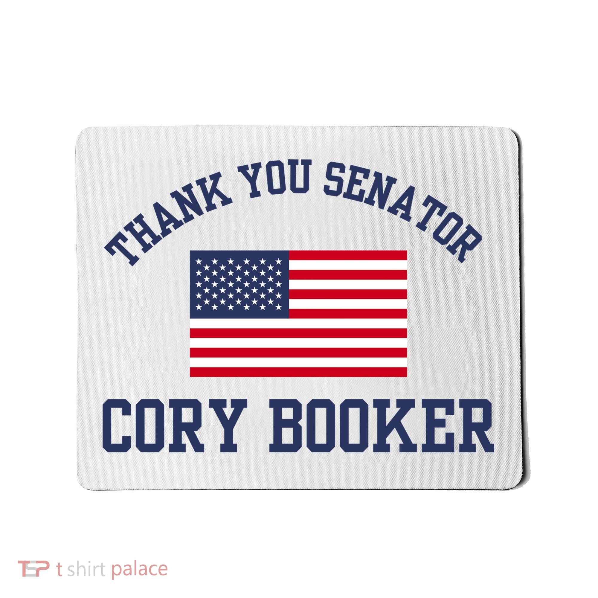 Thank You Senator Cory Booker Mousepad