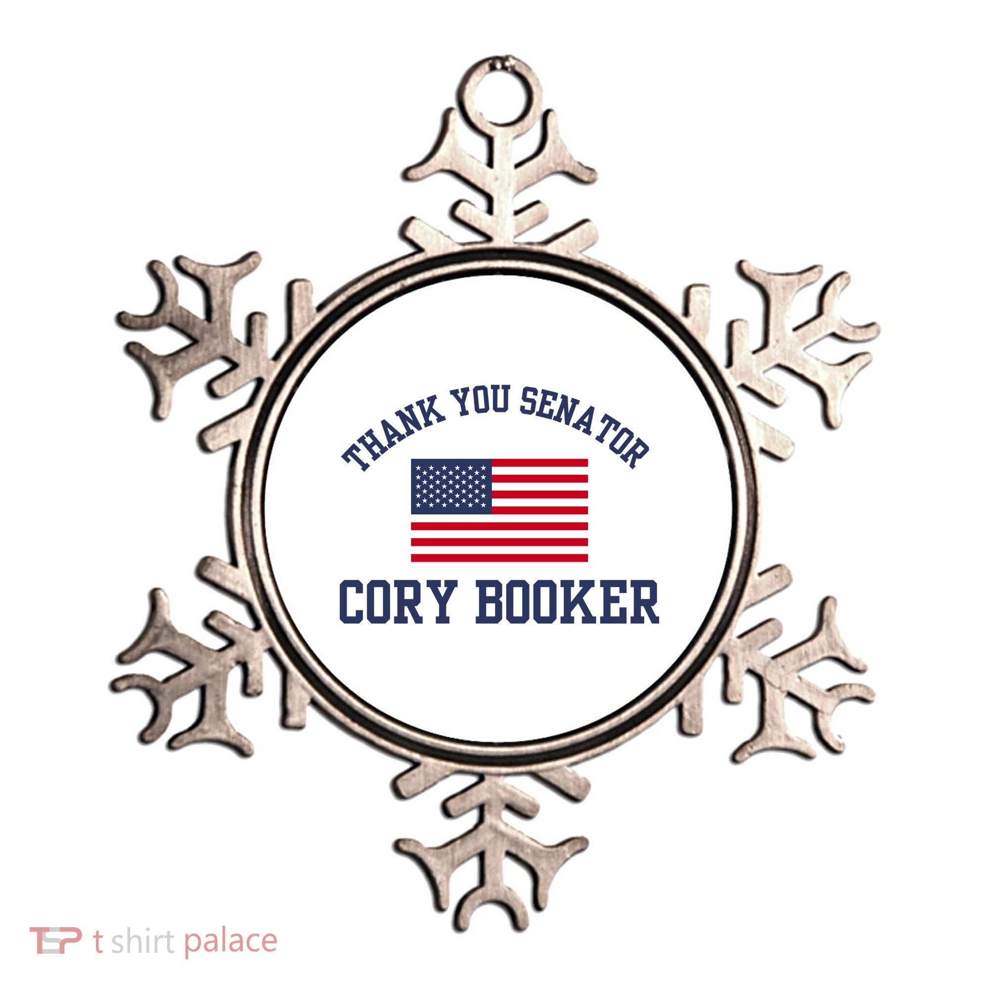 Thank You Senator Cory Booker Ornament
