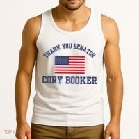 Thank You Senator Cory Booker Tank Top thumb 3