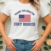 Thank You Senator Cory Booker Women's T-Shirt thumb 2