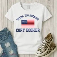 Thank You Senator Cory Booker Women's T-Shirt thumb 3