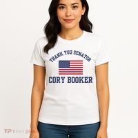Thank You Senator Cory Booker Women's T-Shirt thumb 4