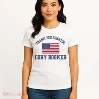 Thank You Senator Cory Booker Women's T-Shirt thumb 4