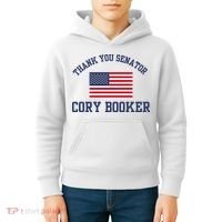 Thank You Senator Cory Booker Kids Hoodie thumb 4