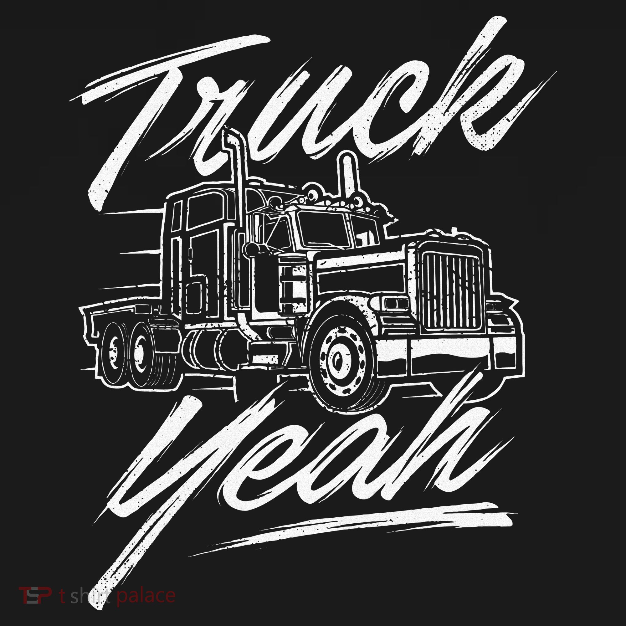 Truck Yeah Semi Truck Driver Big Rig Trucking Trucker Women's Tank Top