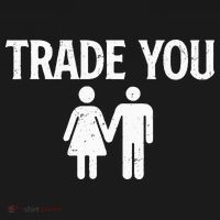 Trade You Swinger Wife Husband Swapping Swinging Lifestyle Tank Top thumb 6