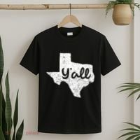 Texas YAll Southern Saying Proud Texan Quote T-Shirt thumb 2