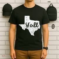 Texas YAll Southern Saying Proud Texan Quote T-Shirt thumb 6