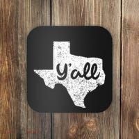 Texas YAll Southern Saying Proud Texan Quote Coaster thumb 0