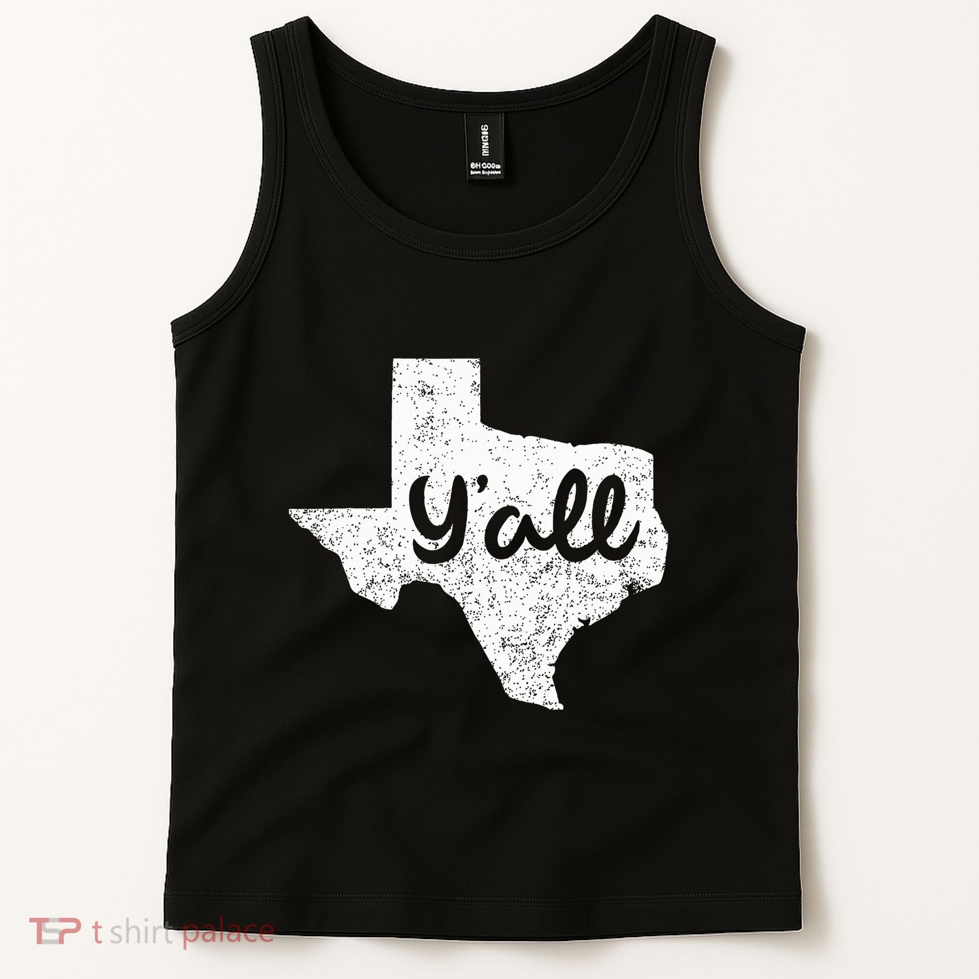 Texas YAll Southern Saying Proud Texan Quote Tank Top