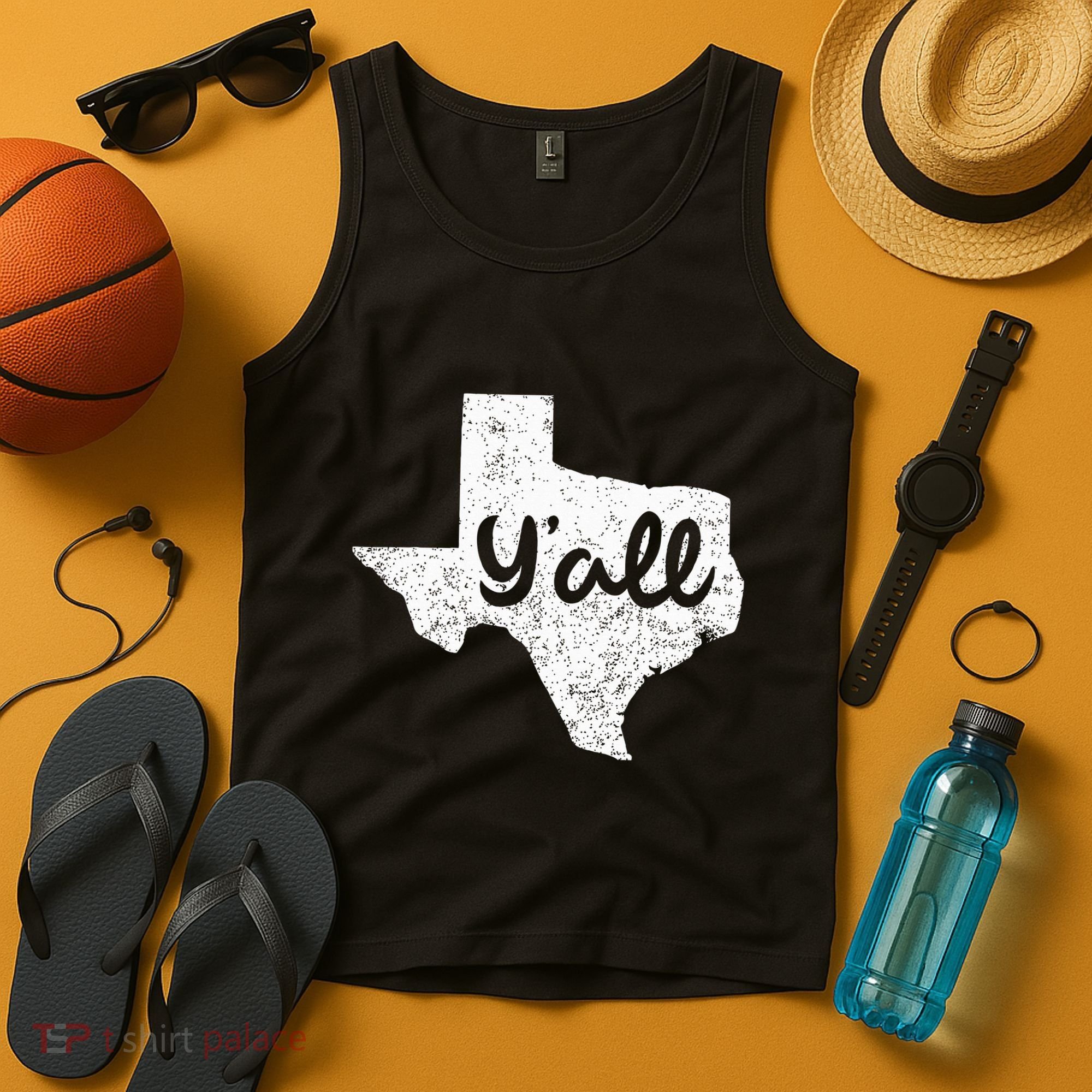 Texas YAll Southern Saying Proud Texan Quote Tank Top