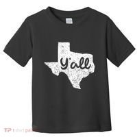 Texas YAll Southern Saying Proud Texan Quote Toddler T-Shirt thumb 0