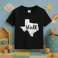 Texas YAll Southern Saying Proud Texan Quote Toddler T-Shirt thumb 3