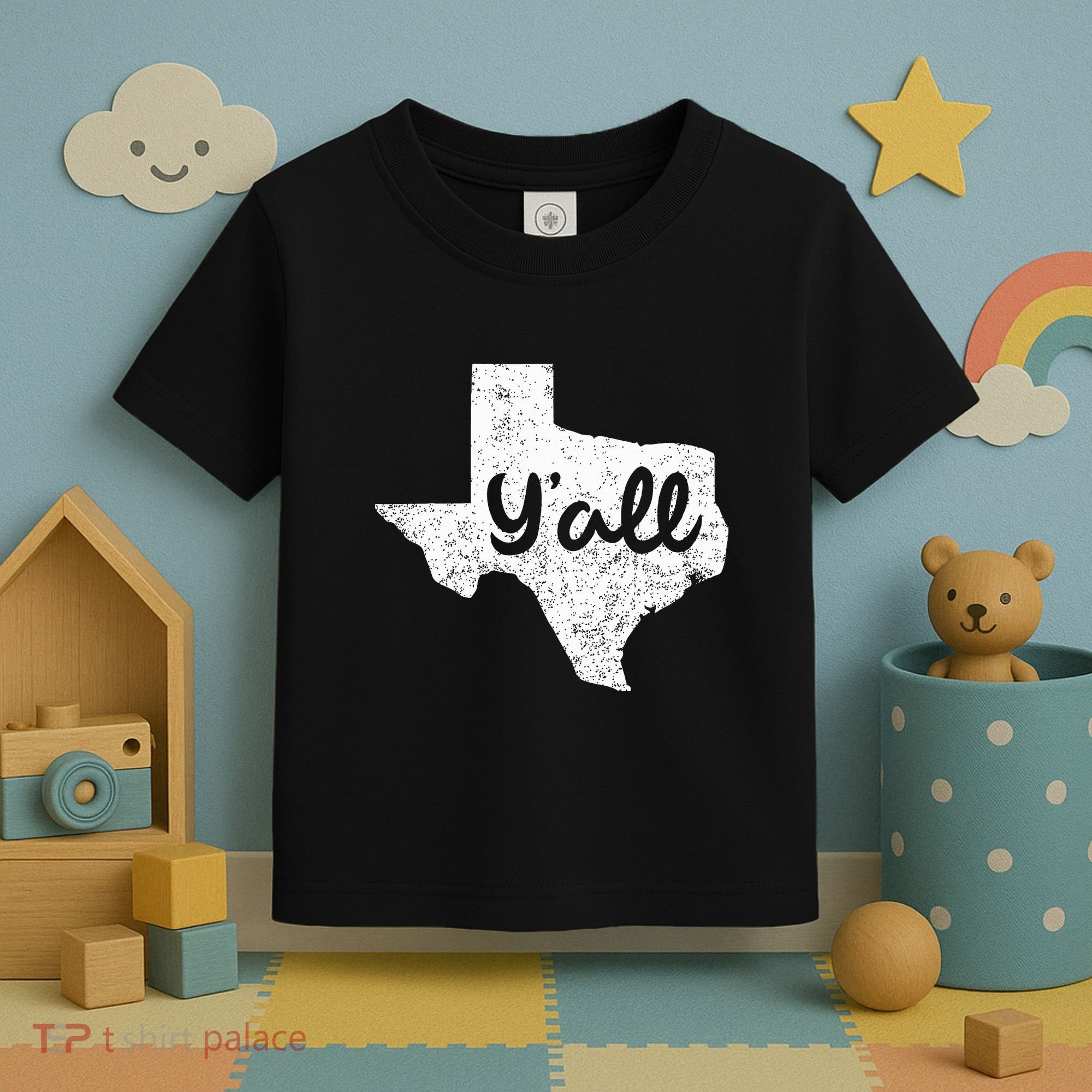 Texas YAll Southern Saying Proud Texan Quote Toddler T-Shirt
