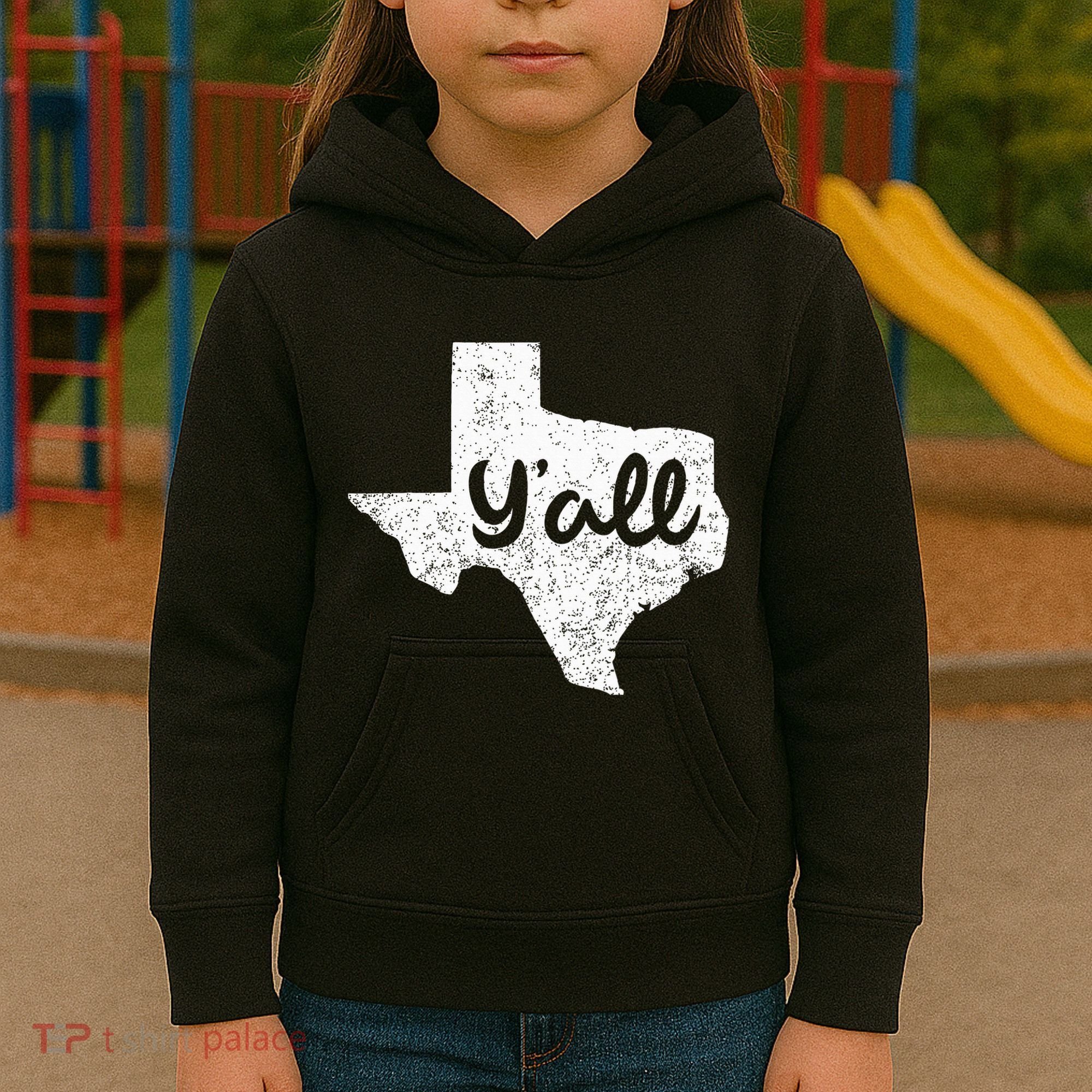 Texas YAll Southern Saying Proud Texan Quote Kids Hoodie