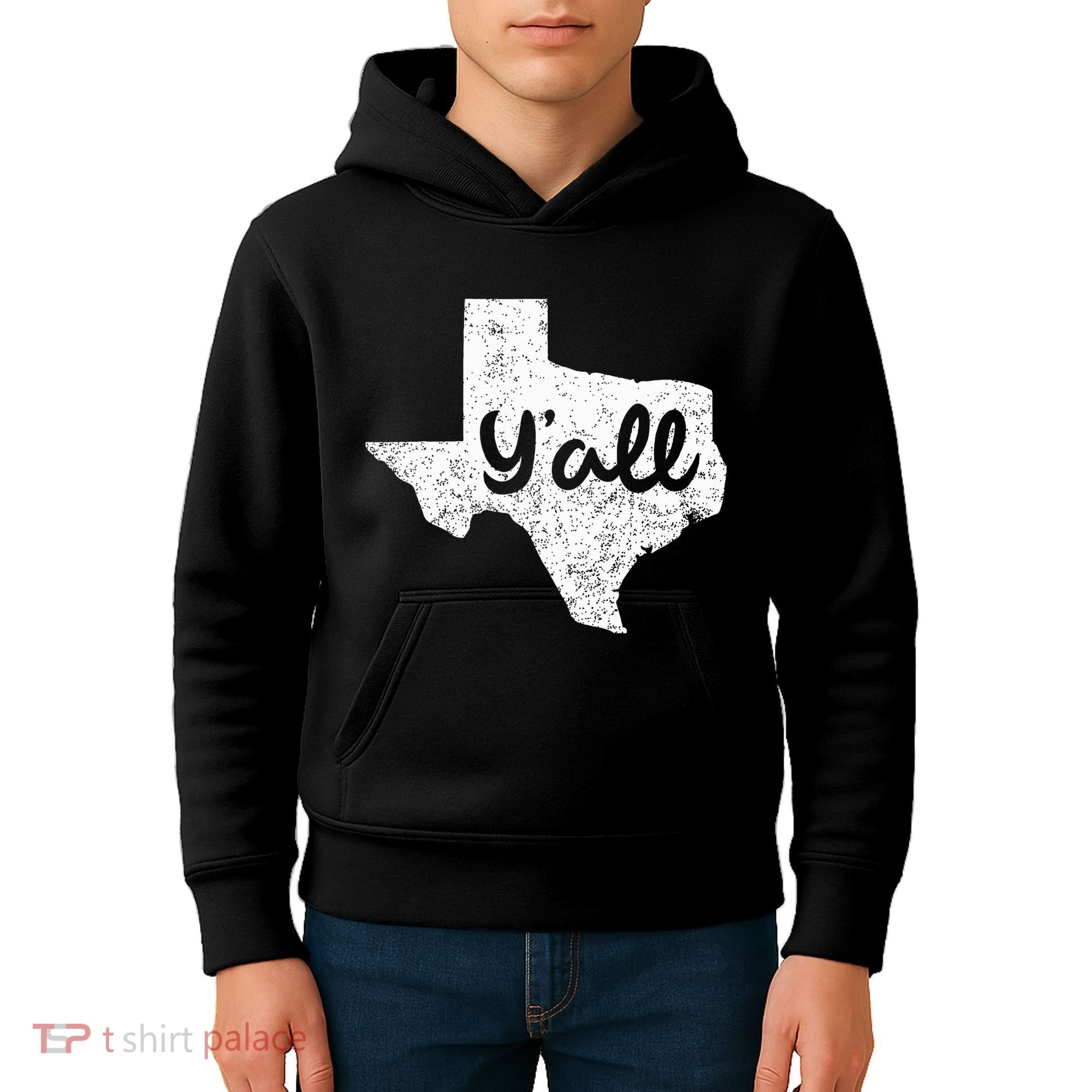 Texas YAll Southern Saying Proud Texan Quote Kids Hoodie