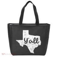 Texas YAll Southern Saying Proud Texan Quote Tote Bag thumb 0