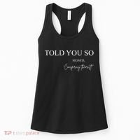 Told You So Conspiracy Theorist Women's Tank Top thumb 0
