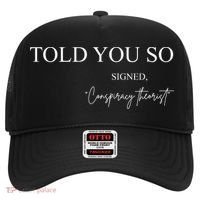 Told You So Conspiracy Theorist Hat thumb 0