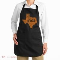 Texas Yall Texas State Map Apron thumb 2