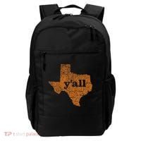 Texas Yall Texas State Map Backpack thumb 0