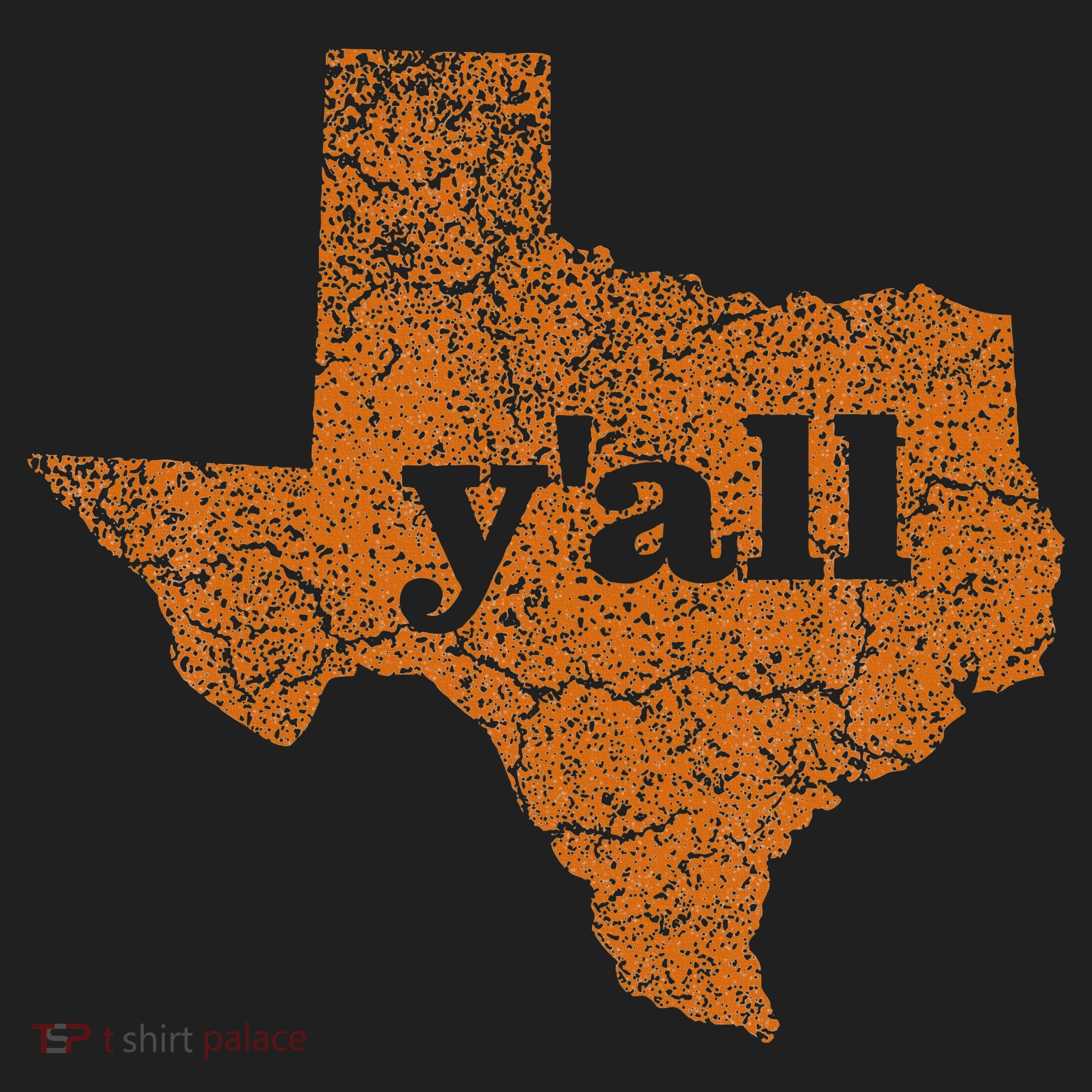 Texas Yall Texas State Map Tumbler