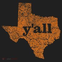 Texas Yall Texas State Map Hat thumb 2
