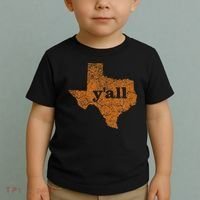 Texas Yall Texas State Map Toddler T-Shirt thumb 2