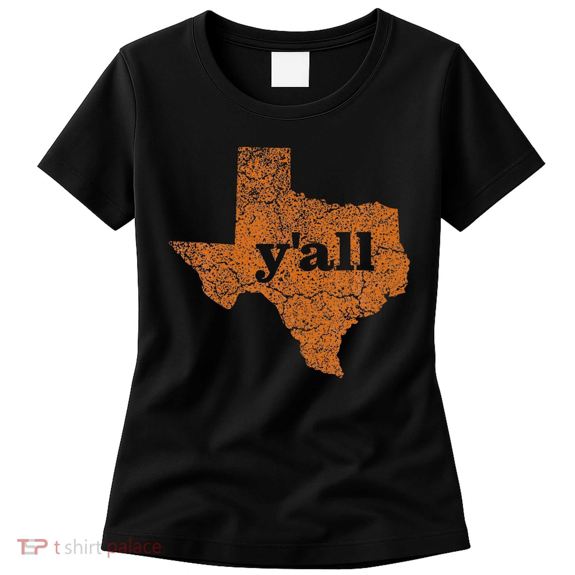 Texas Yall Texas State Map Women's T-Shirt