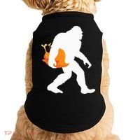 Thanksgiving Yeti Turkey  Funny Sasquatch Doggie Tank thumb 0