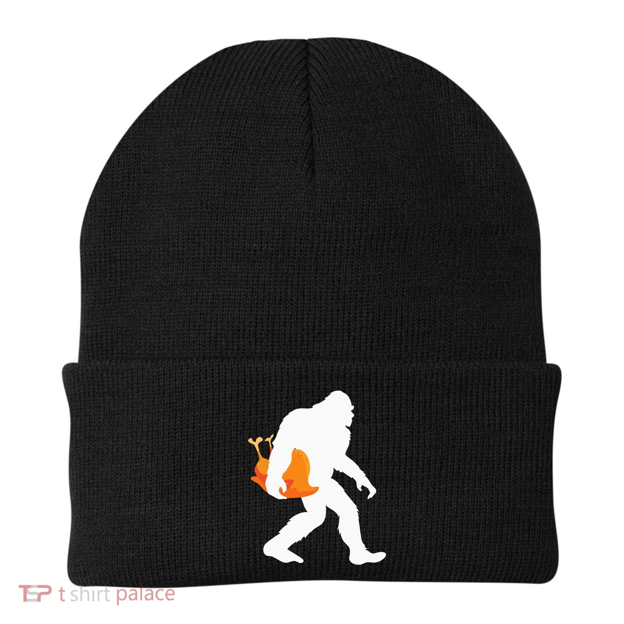 Thanksgiving Yeti Turkey  Funny Sasquatch Beanie