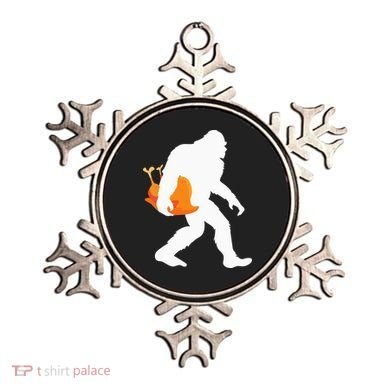 Thanksgiving Yeti Turkey  Funny Sasquatch Ornament