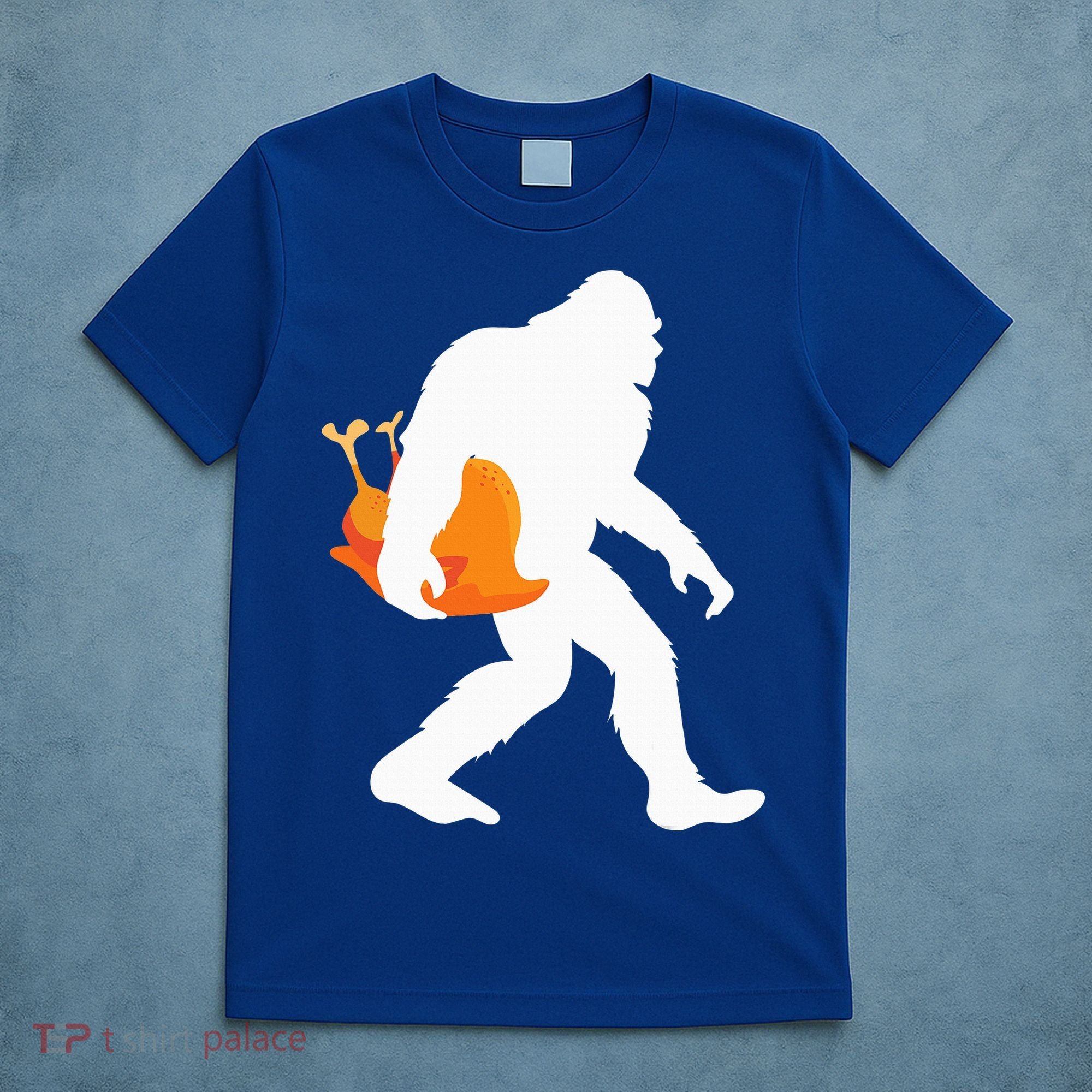 Thanksgiving Yeti Turkey  Funny Sasquatch T-Shirt