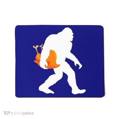Thanksgiving Yeti Turkey  Funny Sasquatch Mousepad