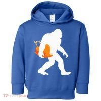 Thanksgiving Yeti Turkey  Funny Sasquatch Toddler Hoodie thumb 0