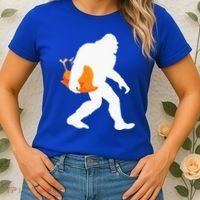 Thanksgiving Yeti Turkey  Funny Sasquatch Women's T-Shirt thumb 2